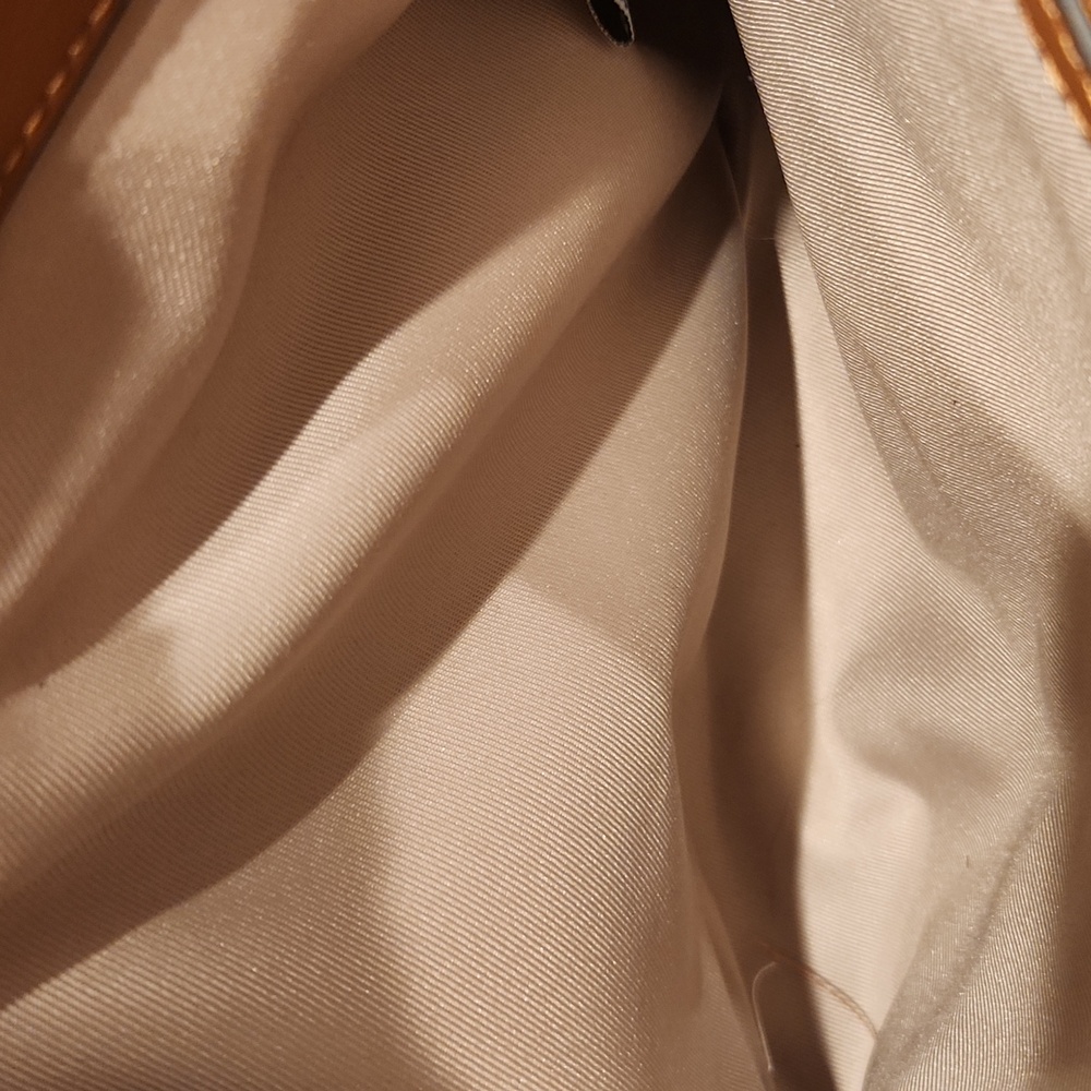 Nine West Tan and Brown Satchel - Picture 14 of 16